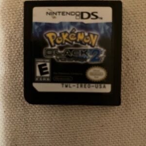 Nintendo DS Pokémon Black Version 2 Game Cartridge - Black